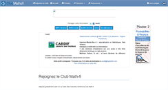 Desktop Screenshot of club.math-fi.fr