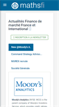 Mobile Screenshot of math-fi.fr